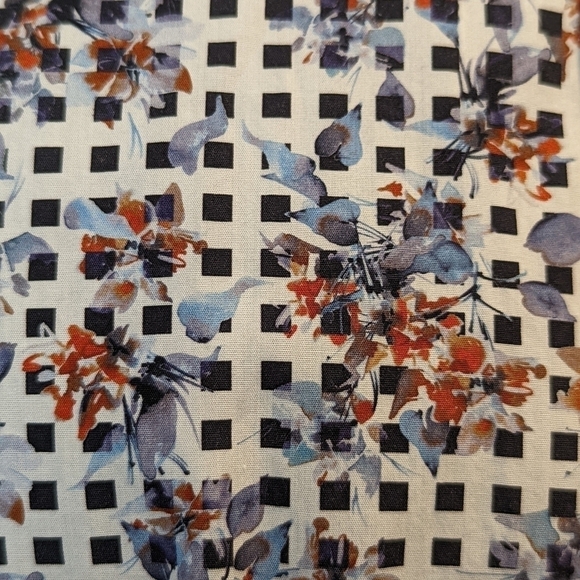 7 Downie St floral button front shirt XL - Picture 6 of 11